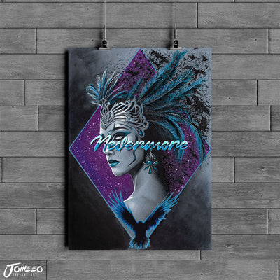 Nevermore - A4/A3/A2 ART PRINT