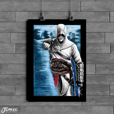 Master of the Blade - A4/A3/A2 ART PRINT