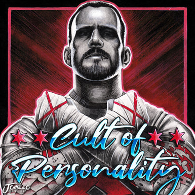 CM Punk - Cult of Personality - A4/A3/A2 ART PRINT