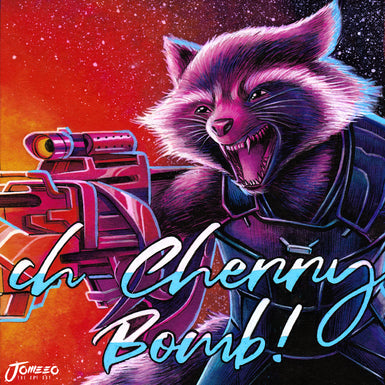 Cherry Bomb - A4/A3/A2 ART PRINT